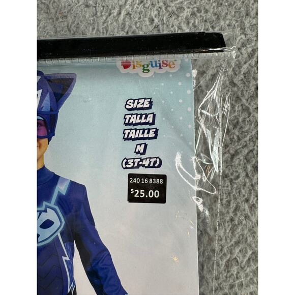 PJ Masks Catboy Costume Toddler Medium 3T-4T Disguise Youth Children Target NWT - Picture 2 of 3